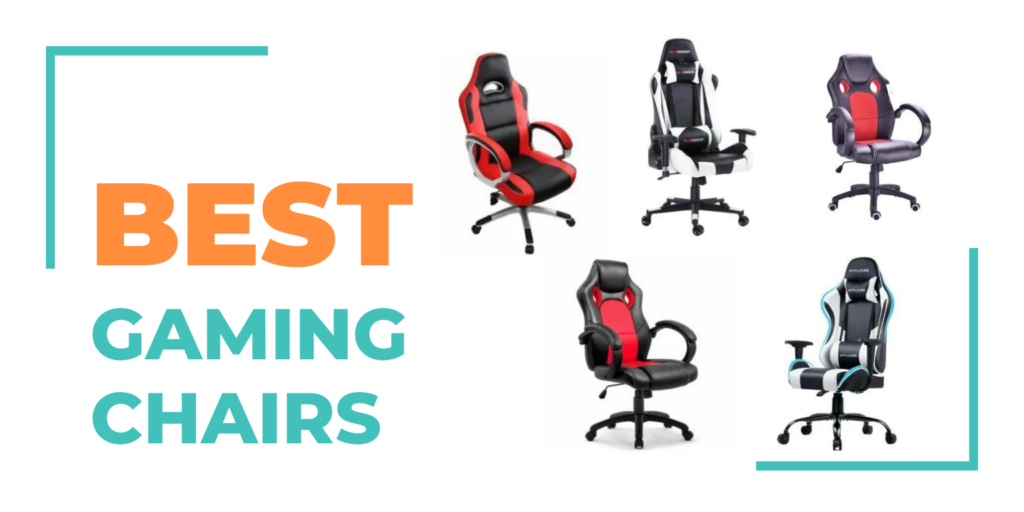 gaming chairs collage