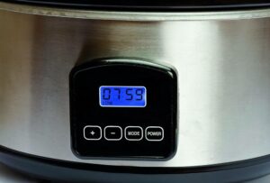 timer on electrical cooking appliance