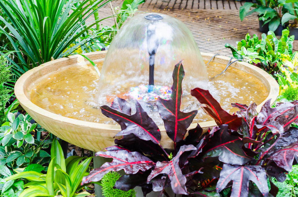 How to Make a Solar Water Feature