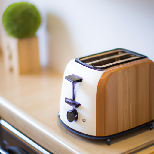 A neat and clean toaster