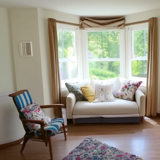 How to Arrange Furniture in Small Living Room With Bay Windows - Homes ...